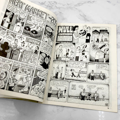 Pedestrian Vulgarity - A Collection of Comics by Dennis Worden [FIRST PRINTING] 1990 • Fantagraphics