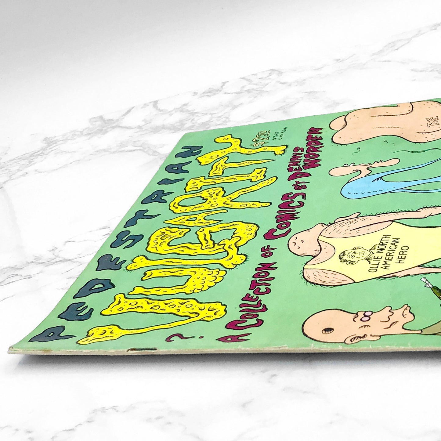 Pedestrian Vulgarity - A Collection of Comics by Dennis Worden [FIRST PRINTING] 1990 • Fantagraphics