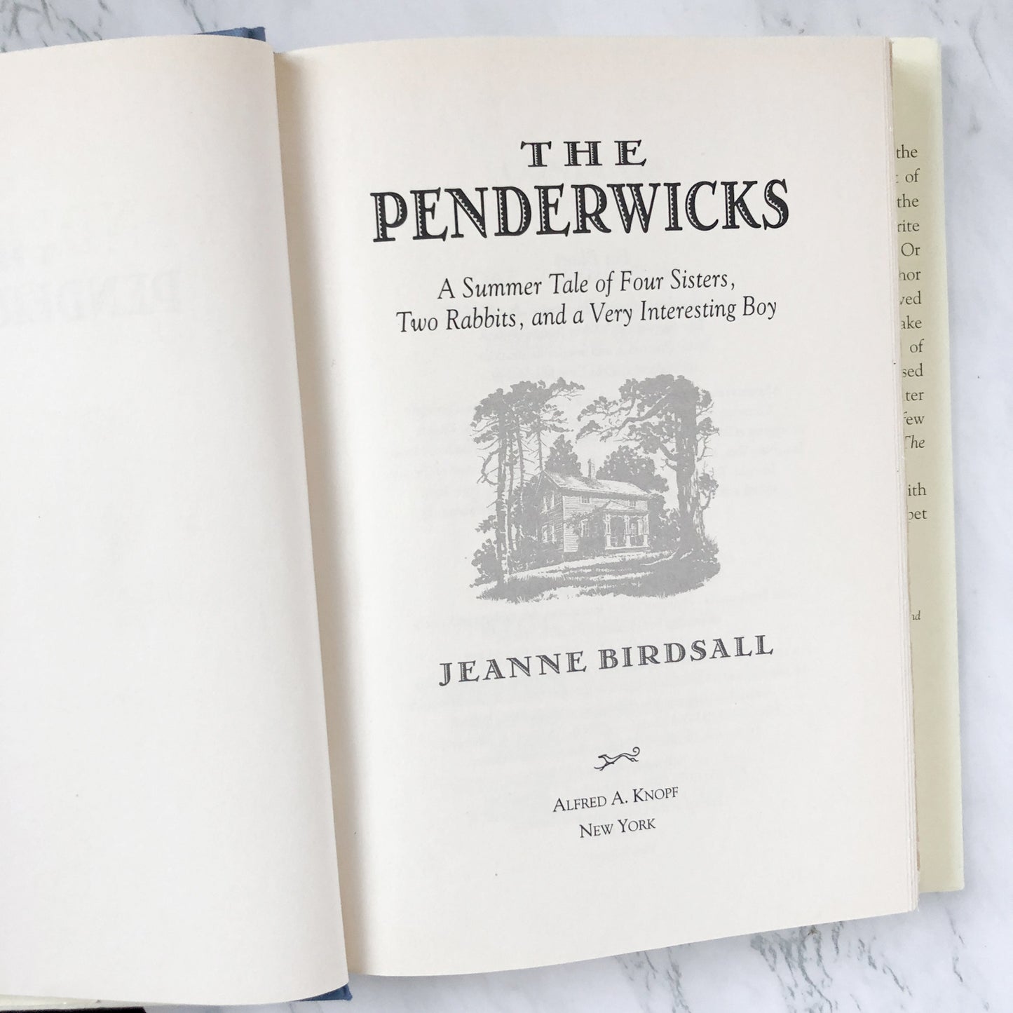 The Penderwicks: A Summer Tale of Four Sisters, Two Rabbits & A Very Interesting Boy by Jeanne Birdsall [FIRST EDITION] 2005