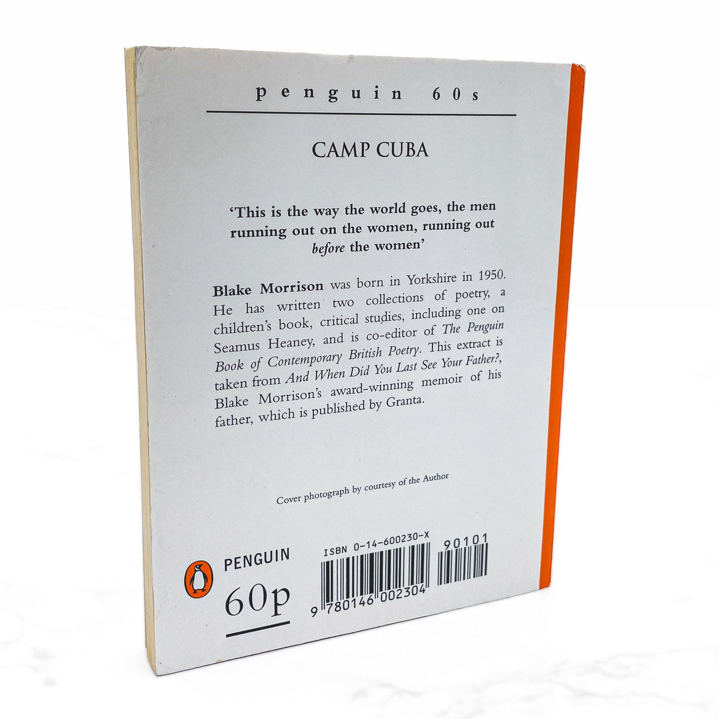 Camp Cuba by Blake Morrison [U.K MINIATURE PAPERBACK] 1996 • Penguin 60's