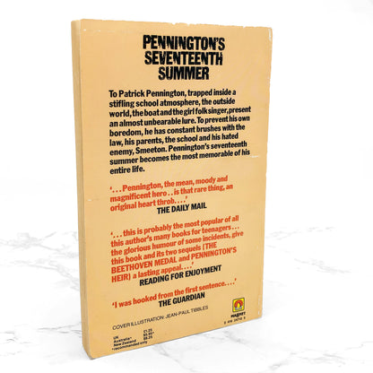 Pennington's Seventeenth Summer by K.M. Peyton [U.K. PAPERBACK] 1983 • Magnet