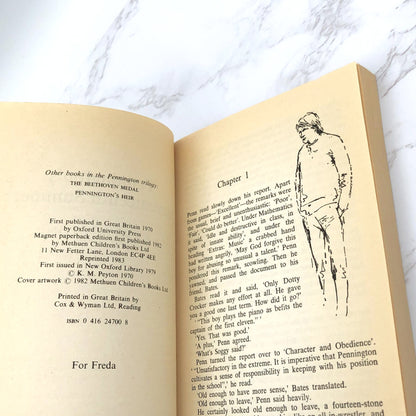 Pennington's Seventeenth Summer by K.M. Peyton [U.K. PAPERBACK] 1983 • Magnet