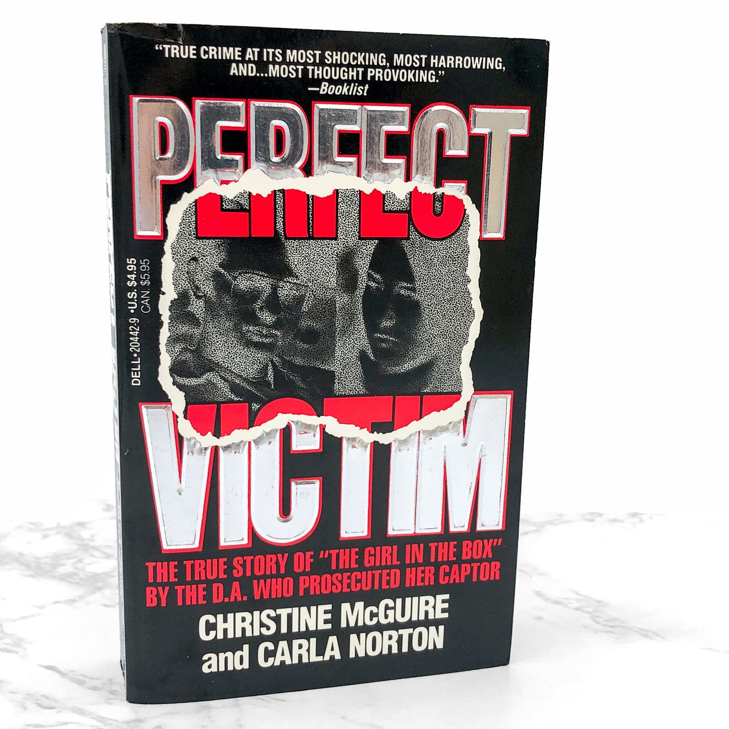 Perfect Victim: The True Story of "The Girl in the Box" by Christine McGuire & Carla Norton [FIRST EDITION PAPERBACK] 1989 • Dell Crime