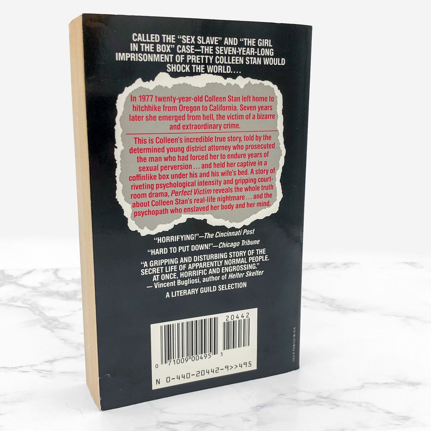 Perfect Victim: The True Story of "The Girl in the Box" by Christine McGuire & Carla Norton [FIRST EDITION PAPERBACK] 1989 • Dell Crime