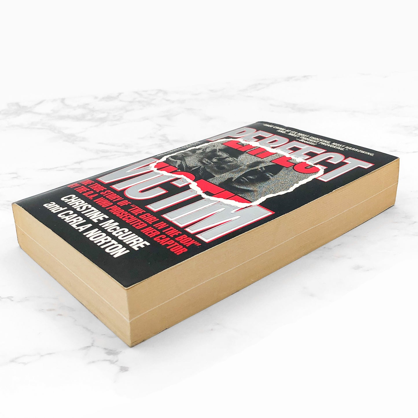 Perfect Victim: The True Story of "The Girl in the Box" by Christine McGuire & Carla Norton [FIRST EDITION PAPERBACK] 1989 • Dell Crime