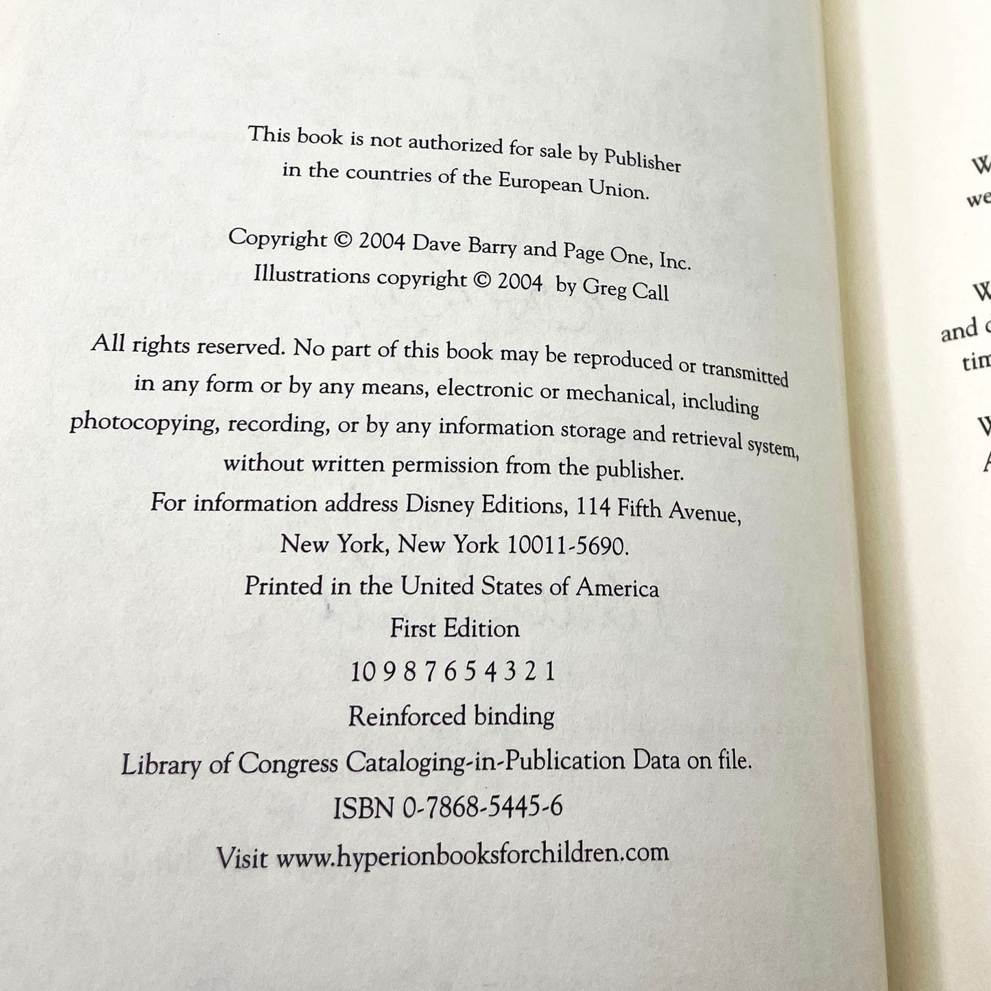 Peter and the Starcatchers by Dave Barry & Ridley Pearson SIGNED! x2 [FIRST EDITION • FIRST PRINTING] 2004