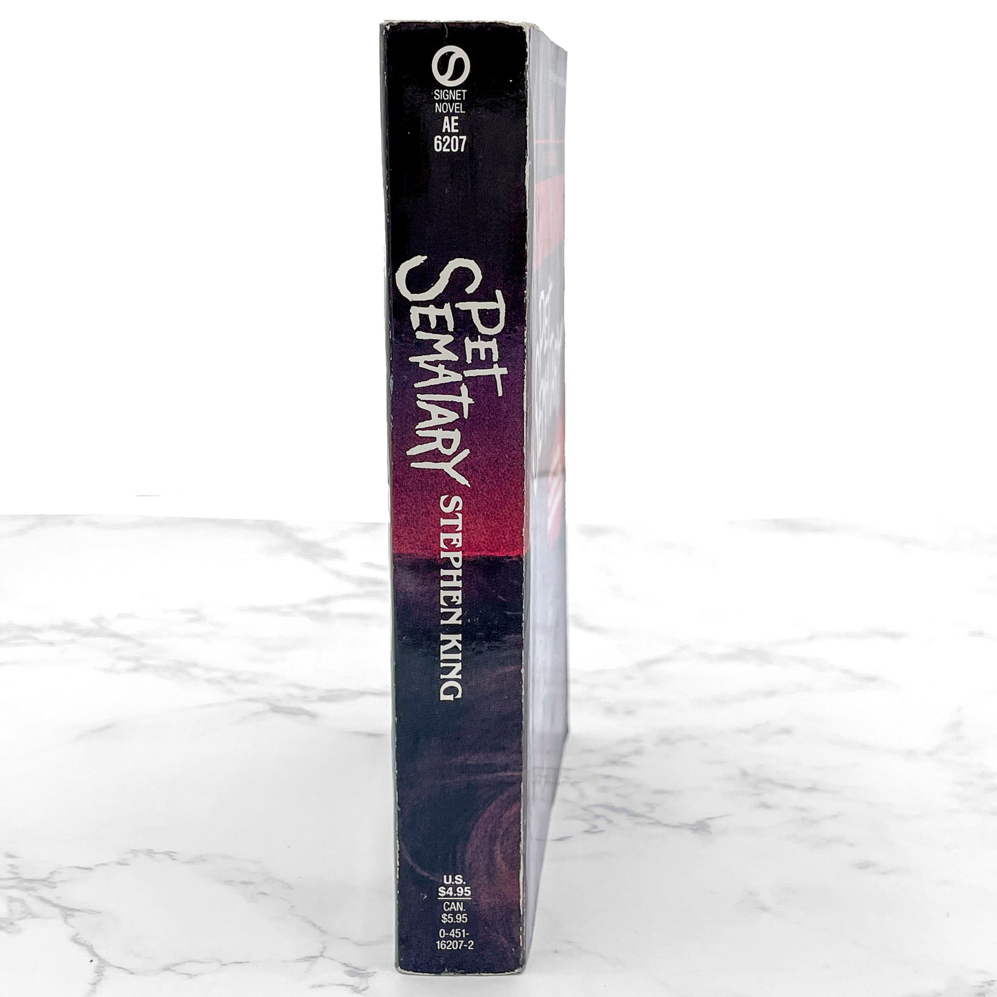 Pet Sematary by Stephen King [FIRST PAPERBACK EDITION] 1984 • Signet