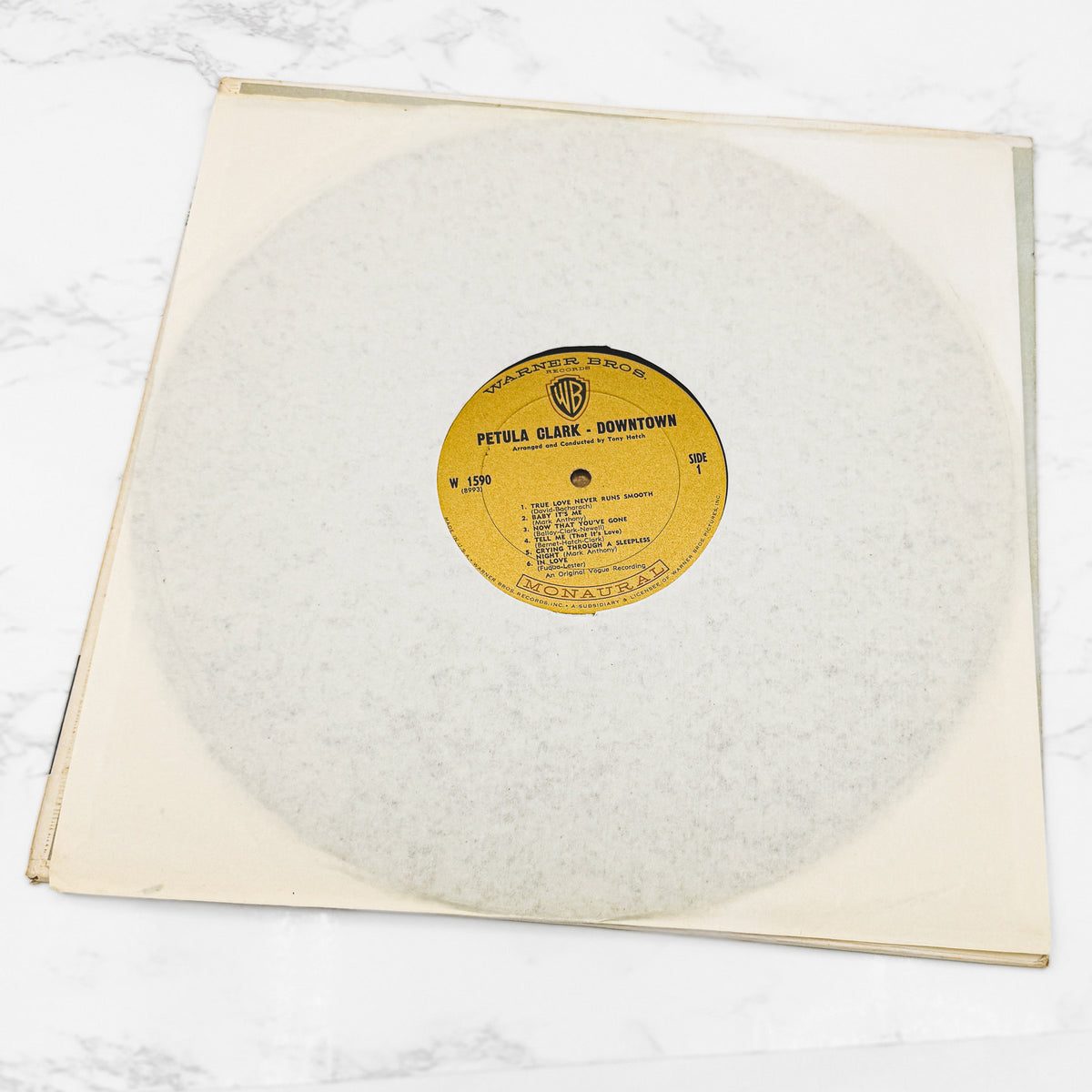 Petula Clark – Downtown [VINYL LP] 1965 • Mono • Warner Bros