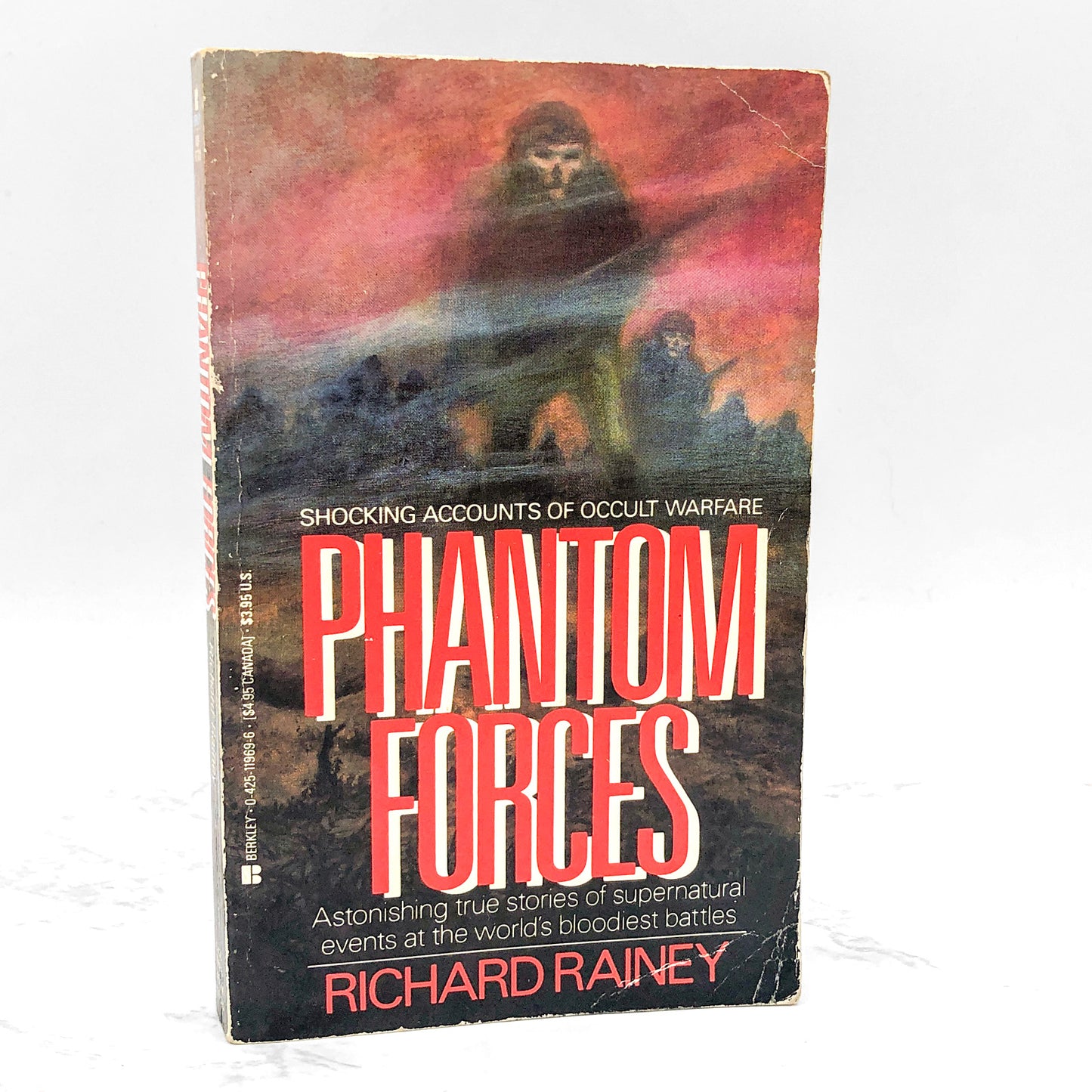 Phantom Forces: Shocking Accounts of Occult Warfare by Richard Rainey [FIRST EDITION PAPERBACK] 1990 • Berkley Books