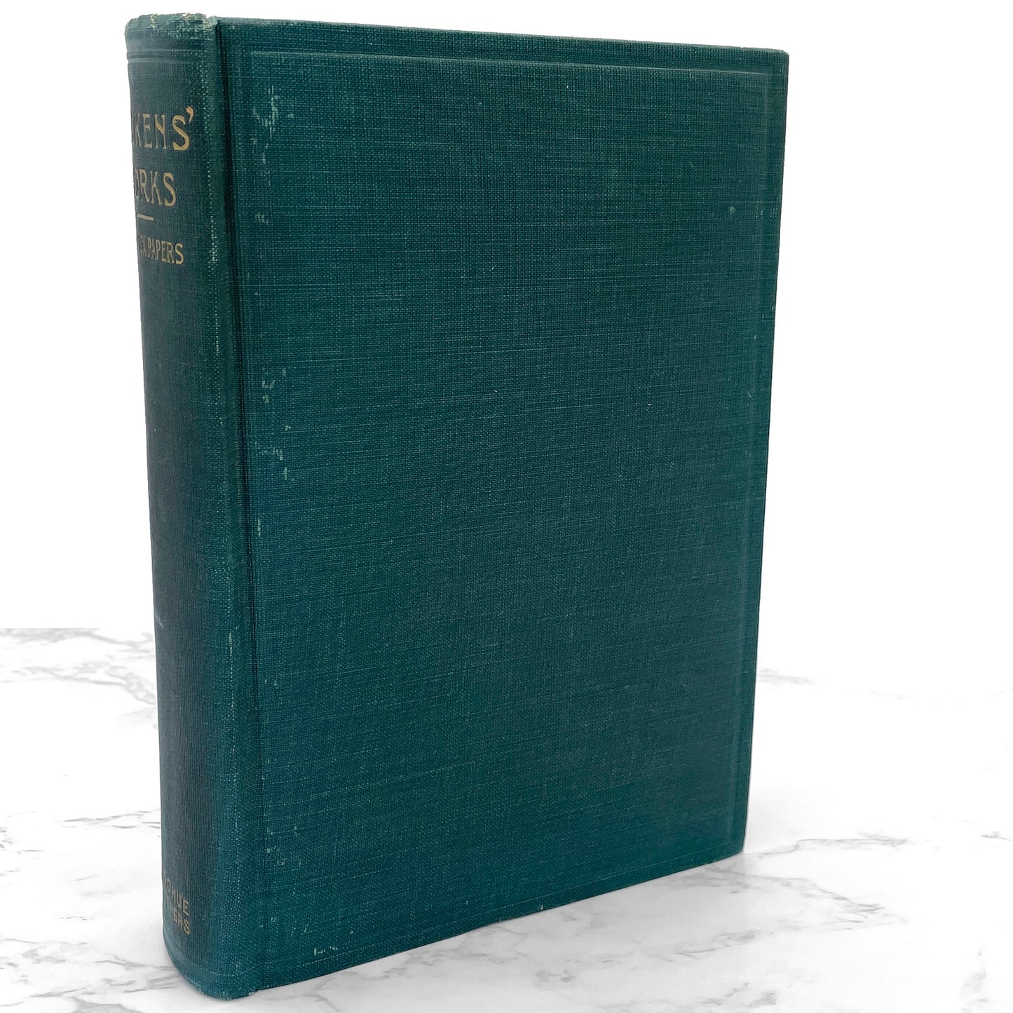 The Pickwick Papers by Charles Dickens [ANTIQUE HARDCOVER FACSIMILE] 1900 • Donohue Brothers • Reprint of the First Edition