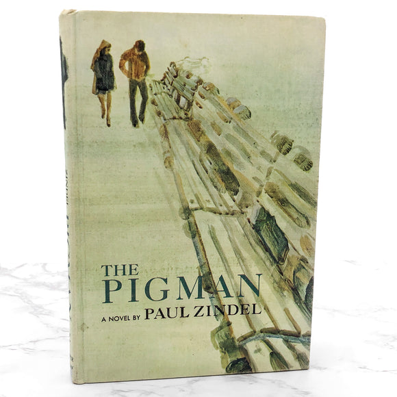 The Pigman by Paul Zindel [LIBRARY FIRST EDITION] 1968 • Harper & Row