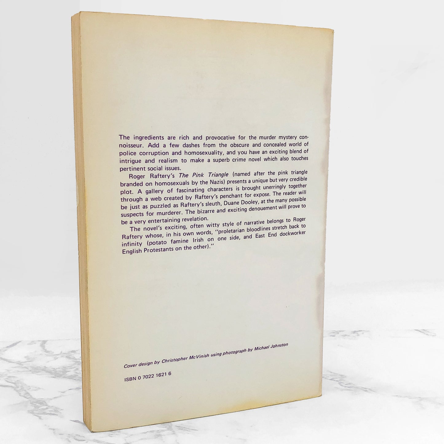 The Pink Triangle by Roger Raftery [AU TRADE PAPERBACK] 1981 • University of Queensland