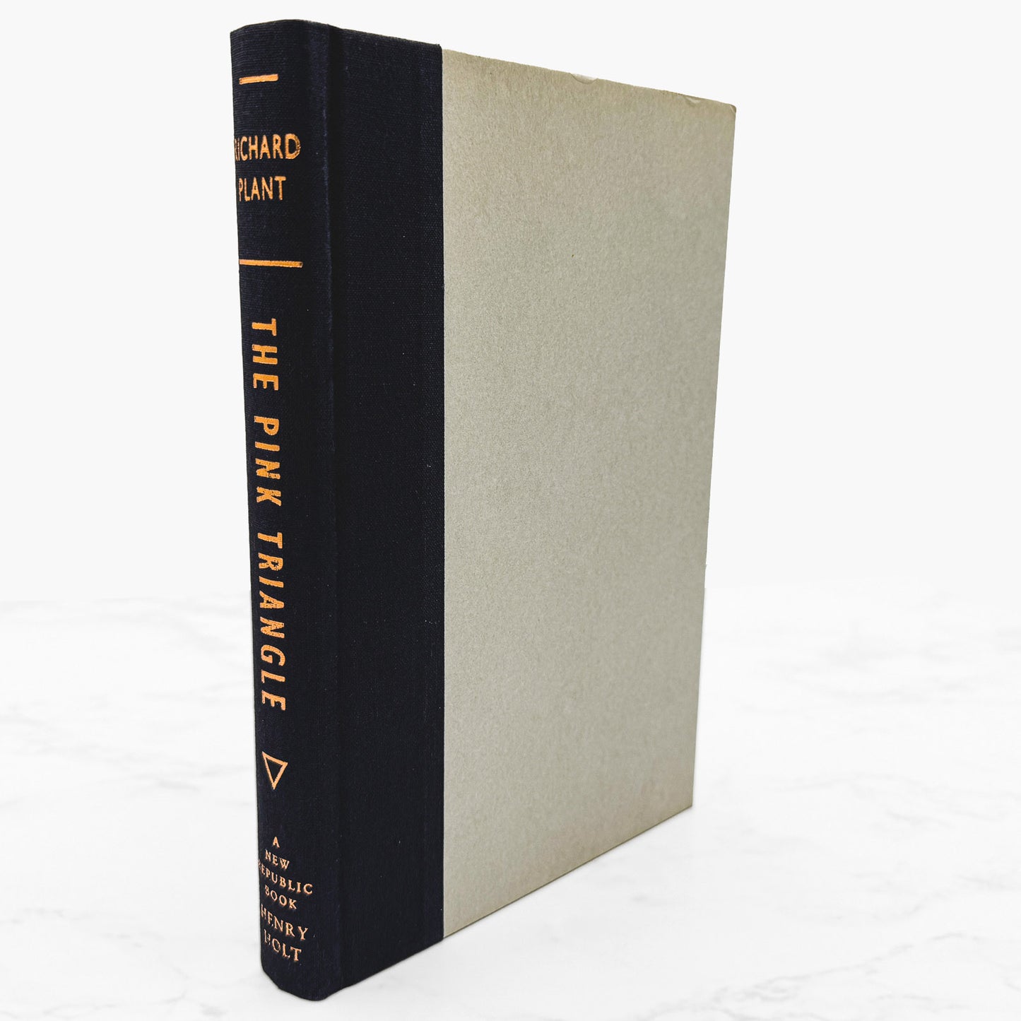 The Pink Triangle: The Nazi War Against Homosexuals by Richard Plant [FIRST EDITION • FIRST PRINTING] 1986