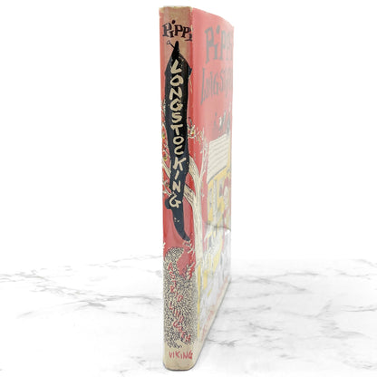 Pippi Longstocking by Astrid Lindgren [FIRST BOOK CLUB EDITION] 1950 • The Viking Press