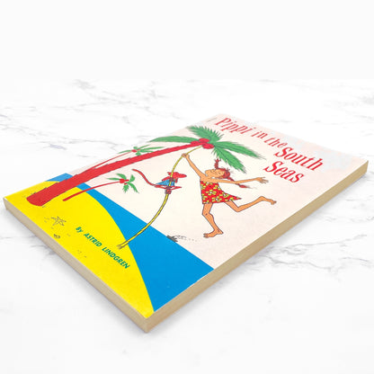 Pippi in the South Seas by Astrid Lindgren [TRADE PAPERBACK] 1972 • Scholastic