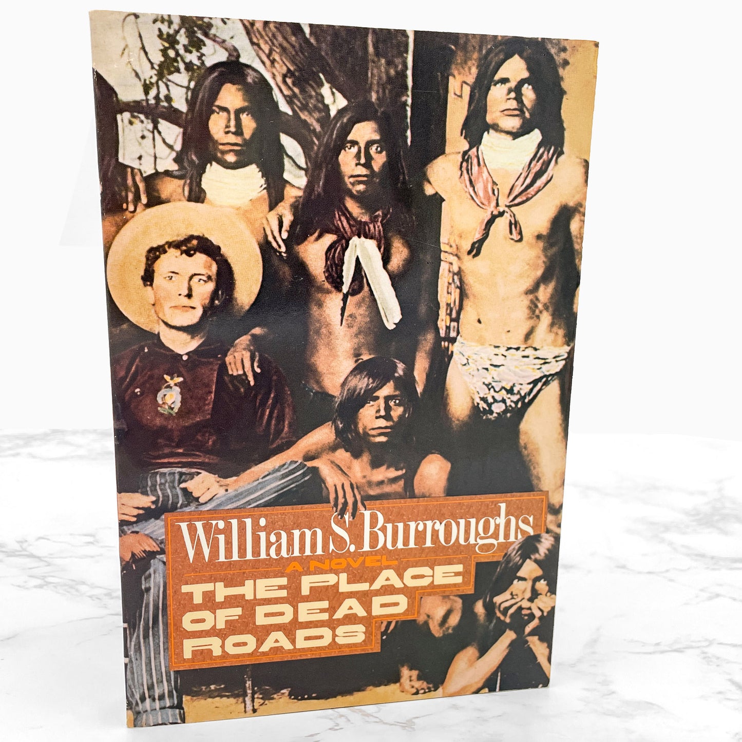 The Place of Dead Roads by William S. Burroughs [FIRST PAPERBACK EDITION] 1985 • Holt Rinehart Winston