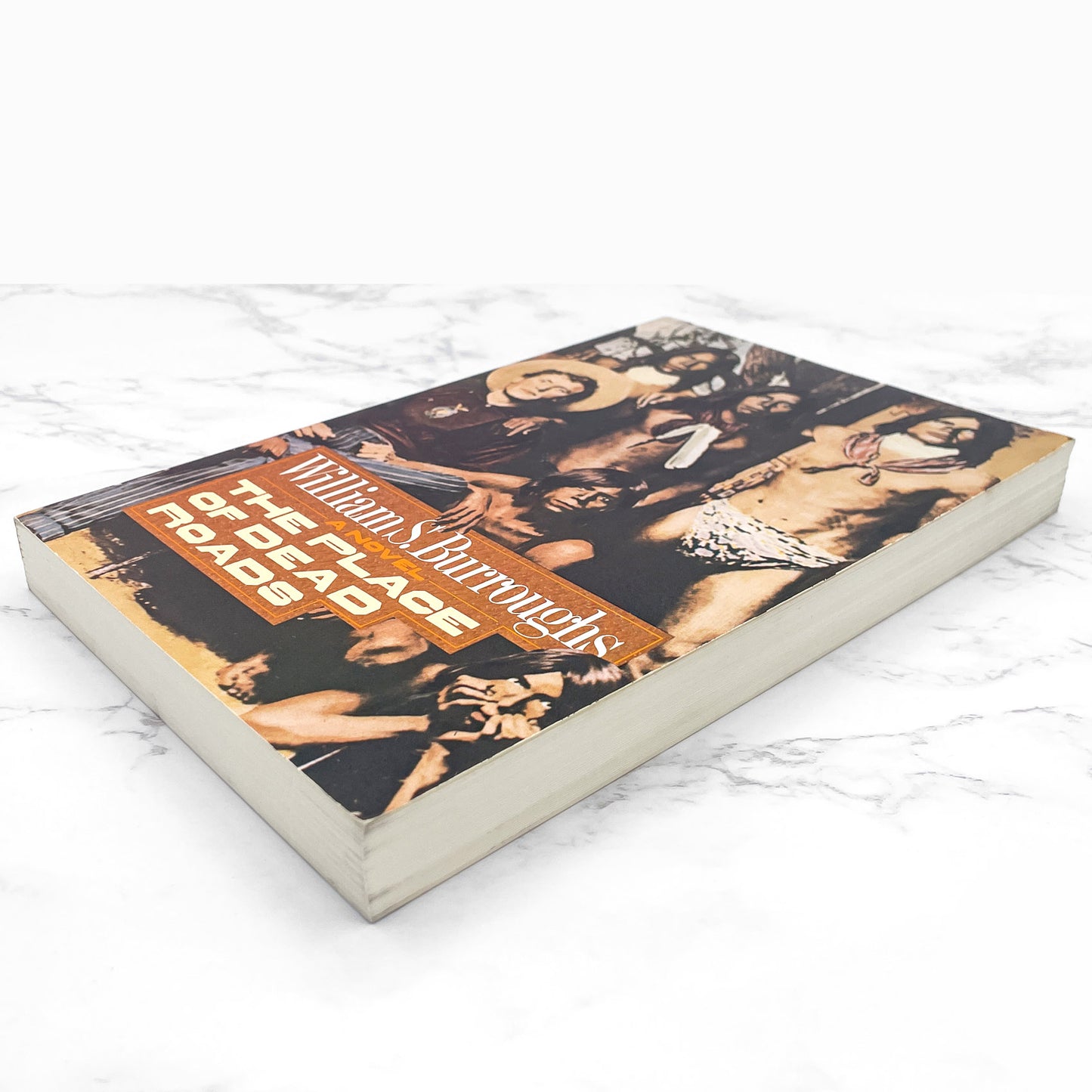 The Place of Dead Roads by William S. Burroughs [FIRST PAPERBACK EDITION] 1985 • Holt Rinehart Winston