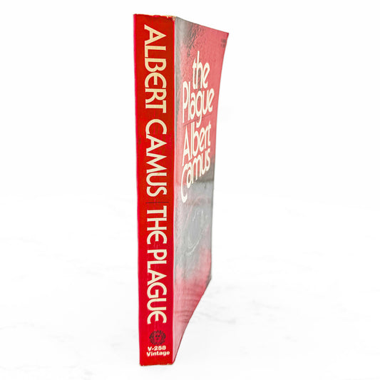 The Plague by Albert Camus [1972 PAPERBACK] • Vintage Books • 1st Printing!