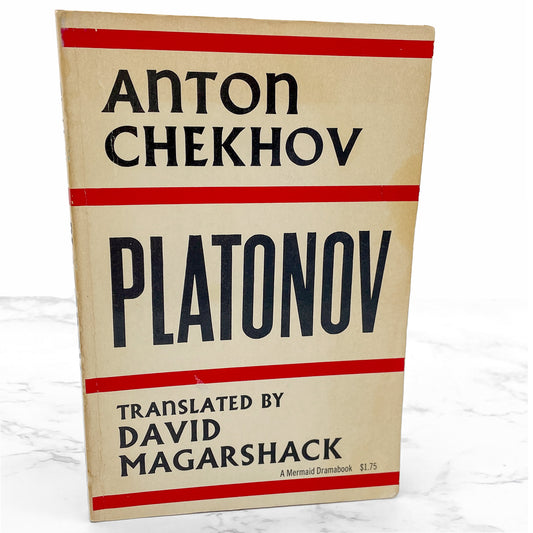 Platonov by Anton Chekov [FIRST U.S. PAPERBACK PRINTING] 1964 • Hill & Wang