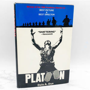 Platoon: A Novel by Dale A. Dye [1986 HARDCOVER] • Charter Books