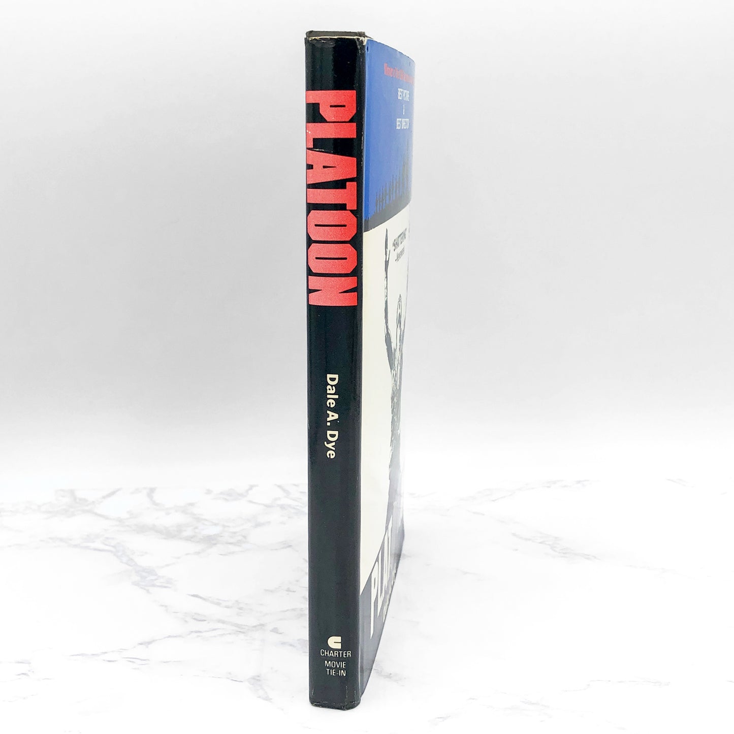 Platoon: A Novel by Dale A. Dye [1986 HARDCOVER] • Charter Books