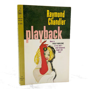 Playback by Raymond Chandler [FIRST PAPERBACK PRINTING] 1960 • Cardinal / Pocket Books • Mint!