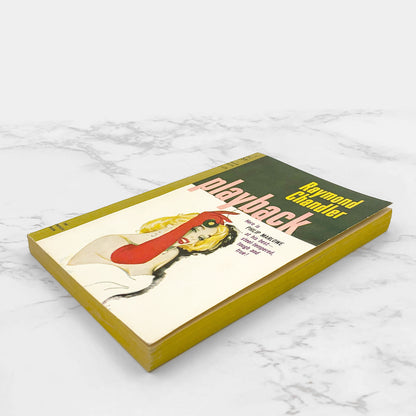 Playback by Raymond Chandler [FIRST PAPERBACK PRINTING] 1960 • Cardinal / Pocket Books • Mint!