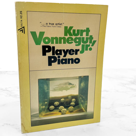 Player Piano by Kurt Vonnegut [FIRST TRADE PAPERBACK PRINTING] 1972 • Delta