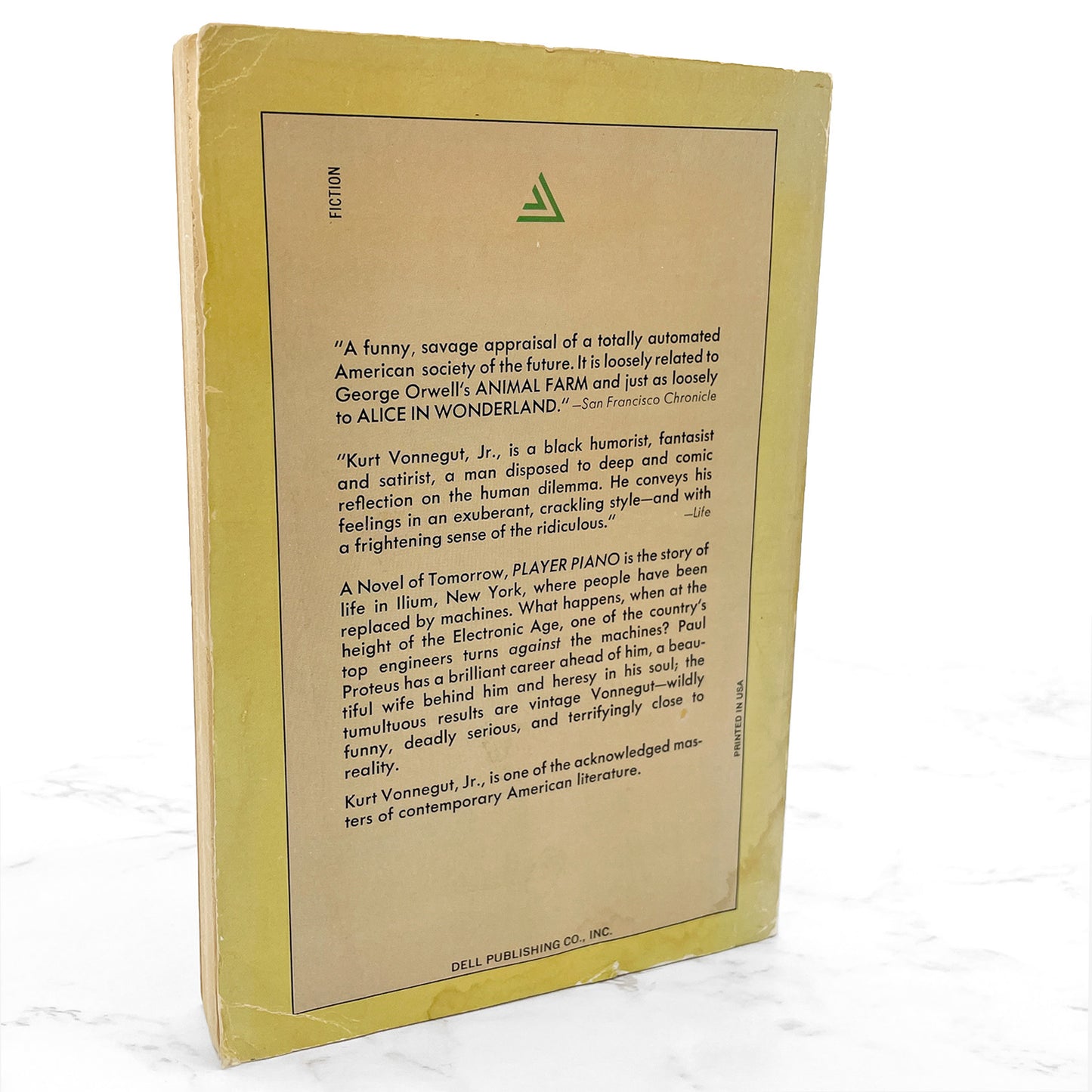 Player Piano by Kurt Vonnegut [FIRST TRADE PAPERBACK PRINTING] 1972 • Delta