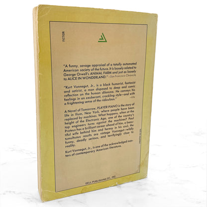 Player Piano by Kurt Vonnegut [FIRST TRADE PAPERBACK PRINTING] 1972 • Delta