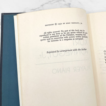 Player Piano by Kurt Vonnegut [1973 HARDCOVER] BCE • Delacorte Press