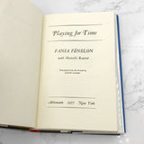 Playing For Time by Fania Fénelon w. Marcelle Routier [FIRST EDITION • FIRST PRINTING] 1977 • Atheneum
