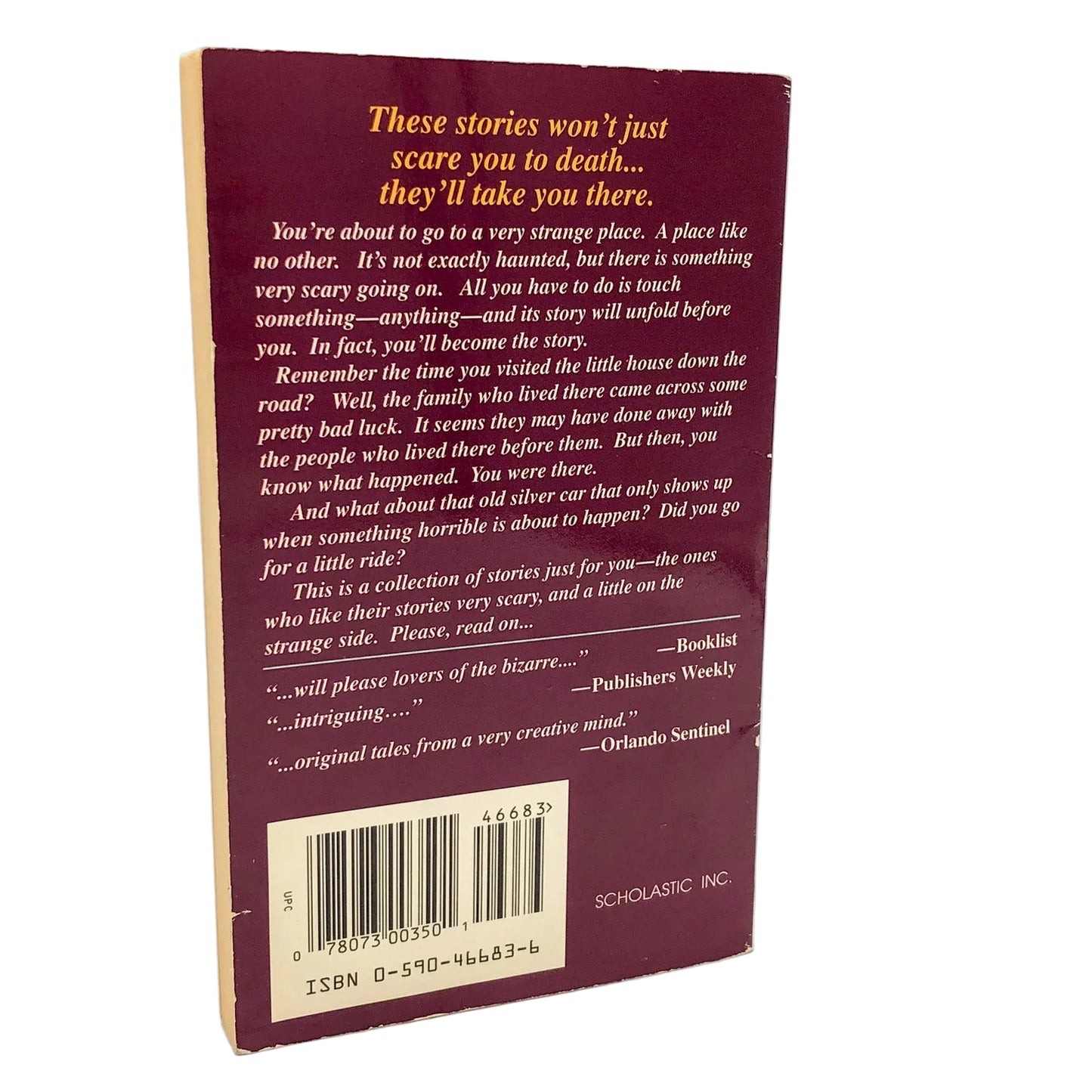 Please Do Not Touch: A Collection of Stories by Judith Gorog [FIRST PAPERBACK PRINTING] 1993 • Point Horror