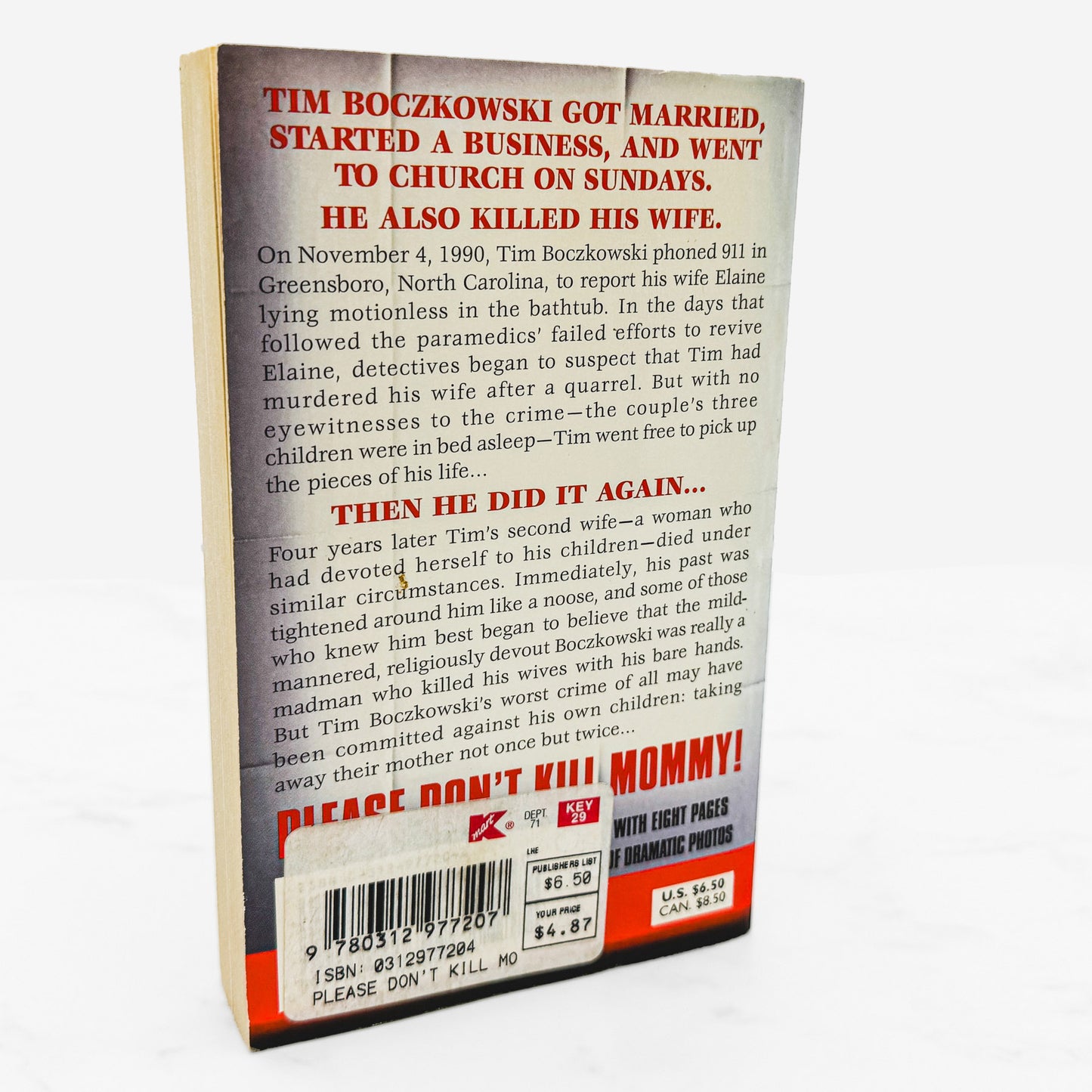 Please Don't Kill Mommy! by Fannie Weinstein & Ruth Schumann [FIRST EDITION PAPERBACK] 2001 • St. Martin's True Crime