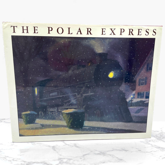 The Polar Express by Chris Van Allsburg [FIRST EDITION] 1985 • Houghton Mifflin