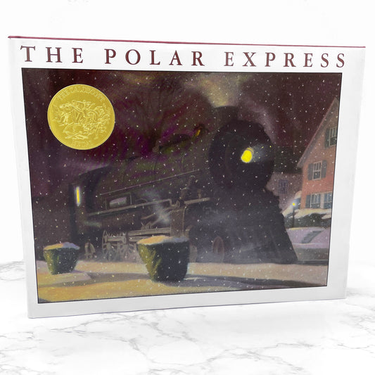 The Polar Express by Chris Van Allsburg [FIRST EDITION] 1985 • 33rd Printing • Houghton Mifflin