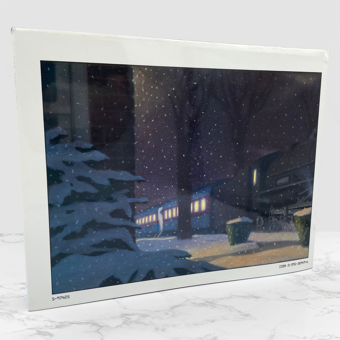 The Polar Express by Chris Van Allsburg [FIRST EDITION] 1985 • Houghton Mifflin