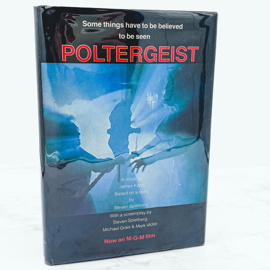 Poltergeist by James Kahn [FIRST BOOK CLUB EDITION] 1982 • Hardcover • Warner Books