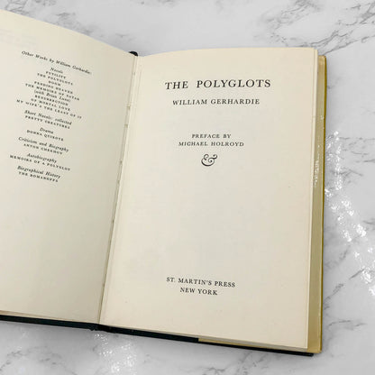 The Polyglots by William Gerhardie [REVISED DEFINITIVE EDITION] 1970 • St. Martin's