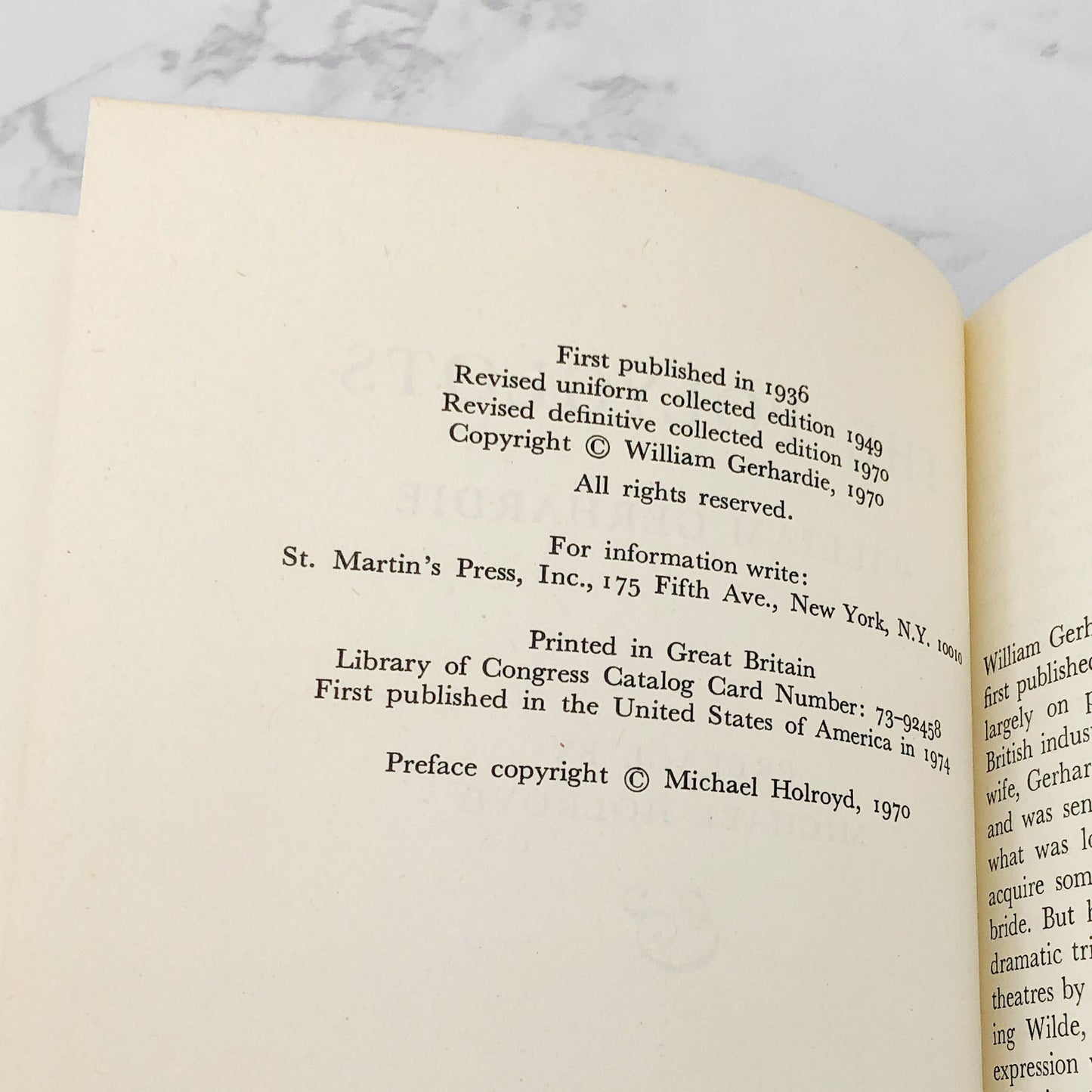 The Polyglots by William Gerhardie [REVISED DEFINITIVE EDITION] 1970 • St. Martin's