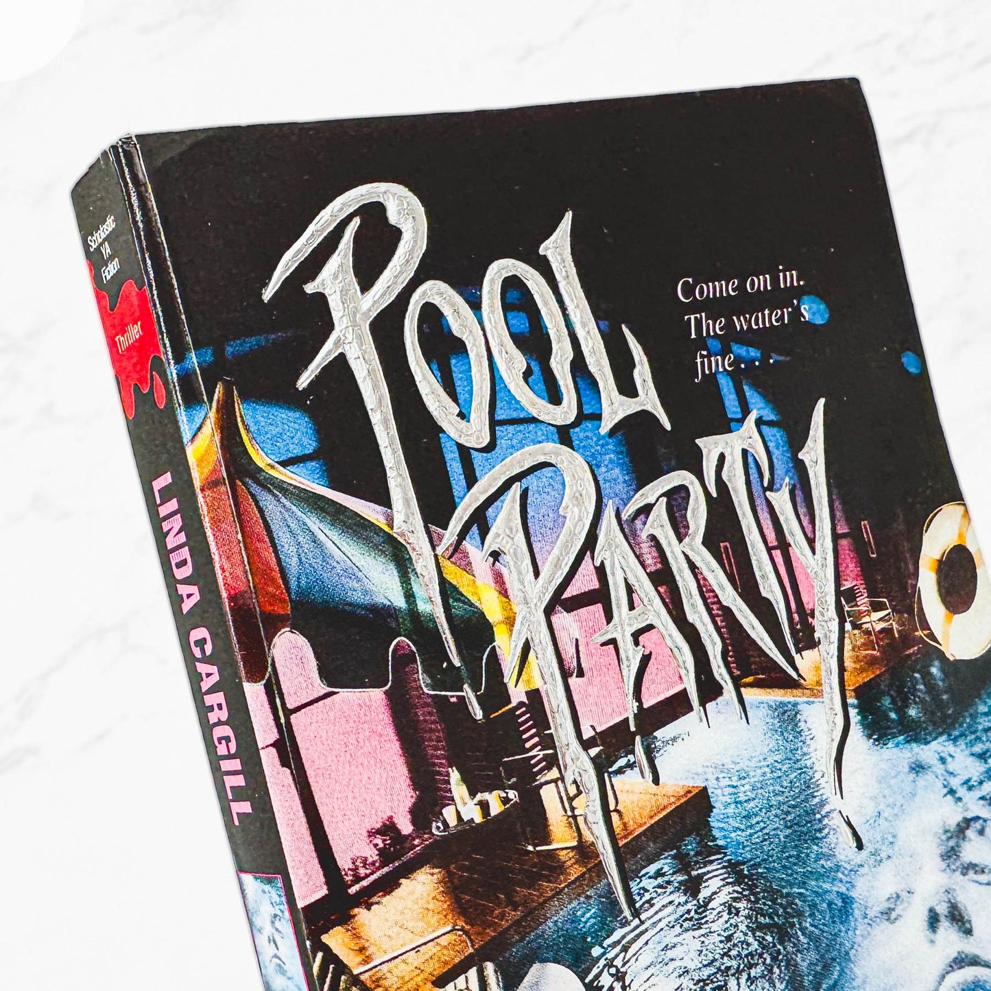 Pool Party by Linda Cargill [FIRST PAPERBACK PRINTING] 1996 • Scholastic