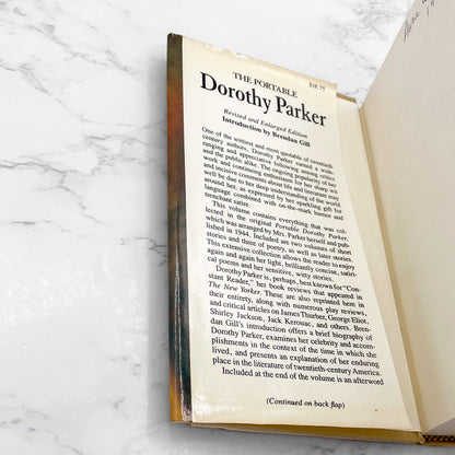 The Portable Dorothy Parker [REVISED EDITION HARDCOVER] 1985 • The Viking Portable Library