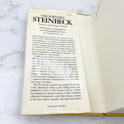 The Portable Steinbeck [REVISED EDITION HARDCOVER] 1971 • The Viking Portable Library