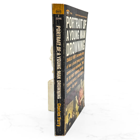 Portrait of a Young Man Drowning by Charles Perry [FIRST PAPERBACK PRINTING] 1963 • Signet