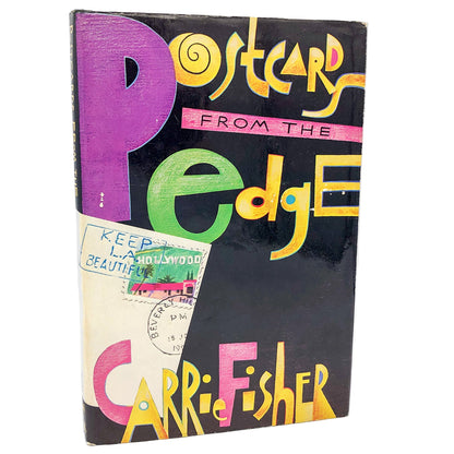 Postcards from the Edge by Carrie Fisher [1987 HARDCOVER] BCE • Simon & Schuster