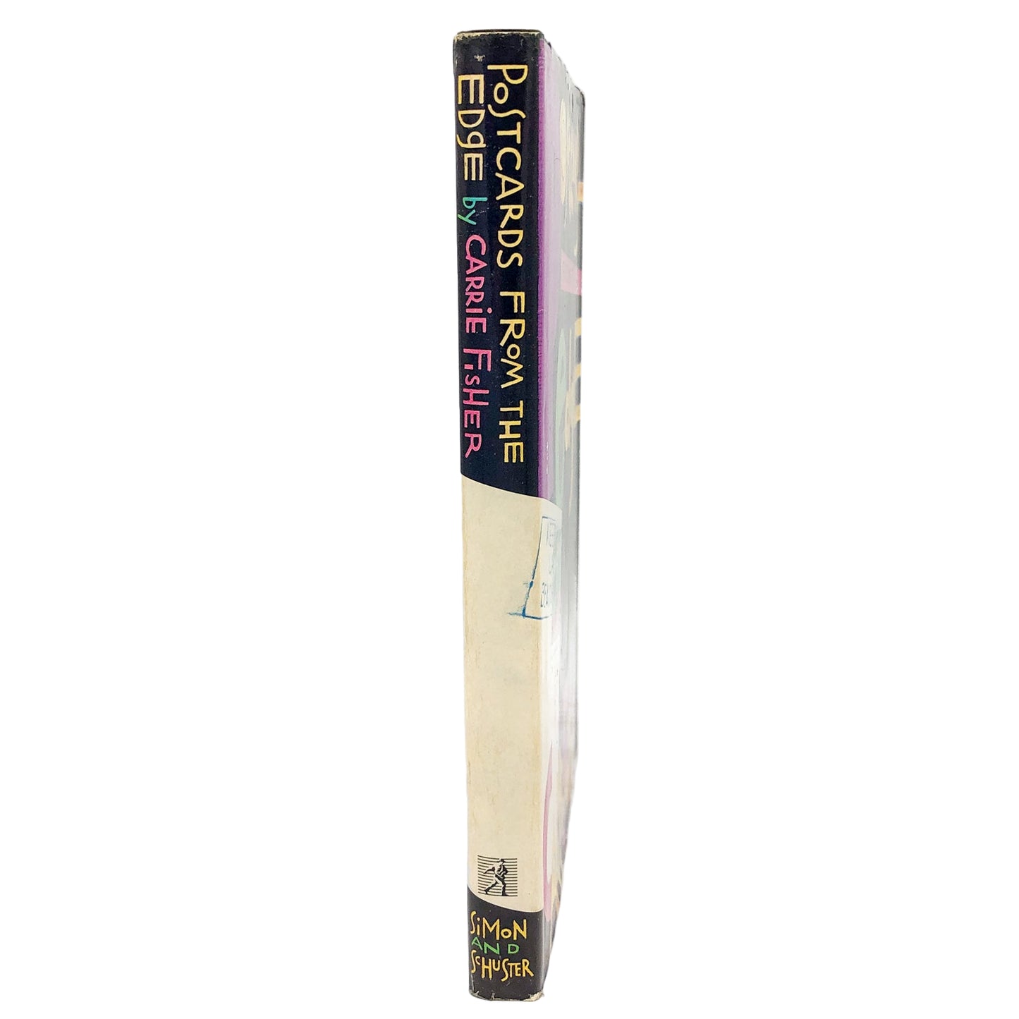 Postcards from the Edge by Carrie Fisher [1987 HARDCOVER] BCE • Simon & Schuster