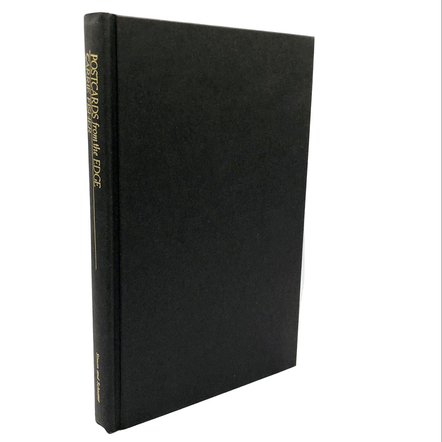 Postcards from the Edge by Carrie Fisher [1987 HARDCOVER] BCE • Simon & Schuster