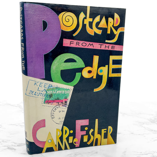 Postcards from the Edge by Carrie Fisher [FIRST EDITION • FIRST PRINTING] 1987 • Simon & Schuster