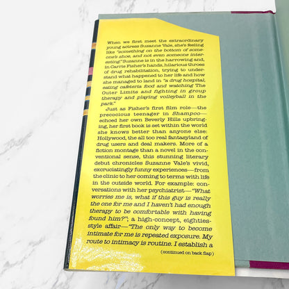 Postcards from the Edge by Carrie Fisher [FIRST EDITION • FIRST PRINTING] 1987 • Simon & Schuster