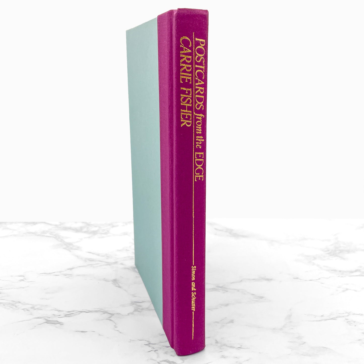 Postcards from the Edge by Carrie Fisher [FIRST EDITION • FIRST PRINTING] 1987 • Simon & Schuster